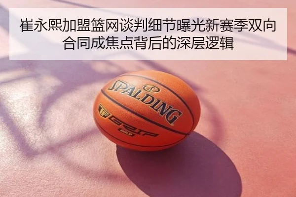 崔永熙加盟篮网谈判细节曝光新赛季双向合同成焦点背后的深层逻辑